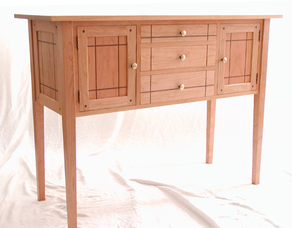 Shaker Style Sideboard handcrafted in Vermont