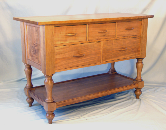 traditional huntboard from Brookside Woodworking