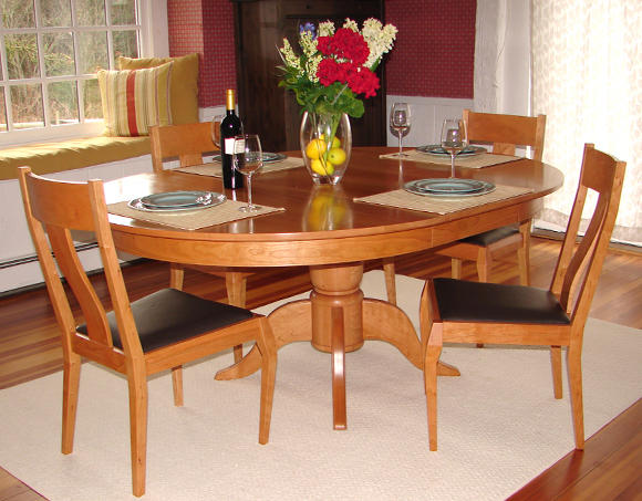 Handmade Cherry Dining Table and Chairs