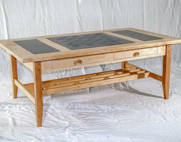 Custom Game Table Vermont Slate