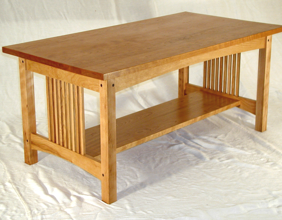 Solid Hardwood Coffee Table Made in Vermont